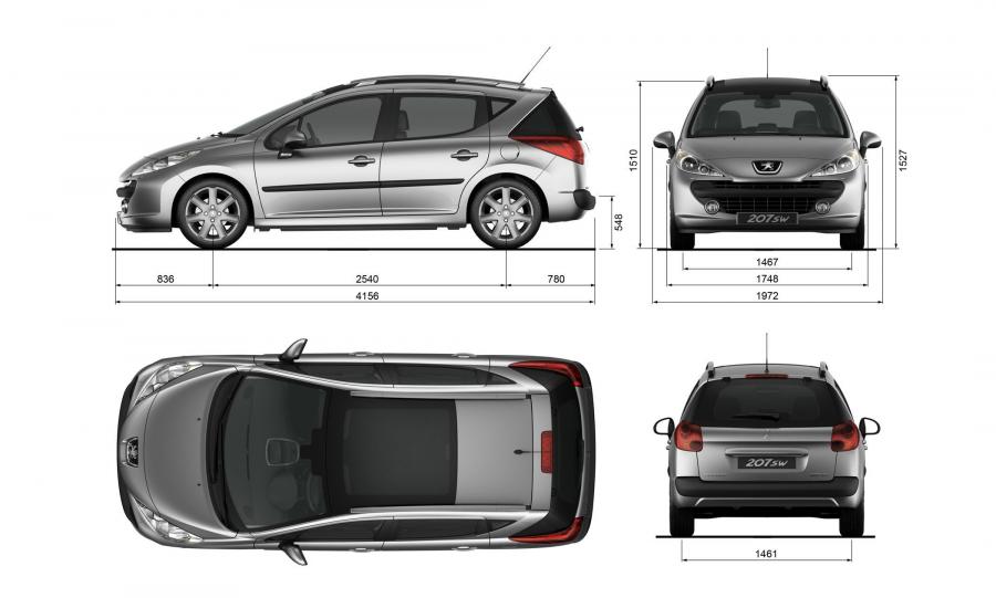  Peugeot 207 SW 2008 года  (фото 17 из 71)